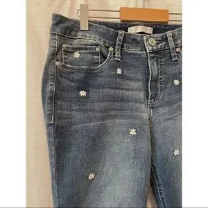 LC Lauren Conrad Jeans Lc Lauren Conrad Daisy Embroidered Skinny Jeans Poshmark